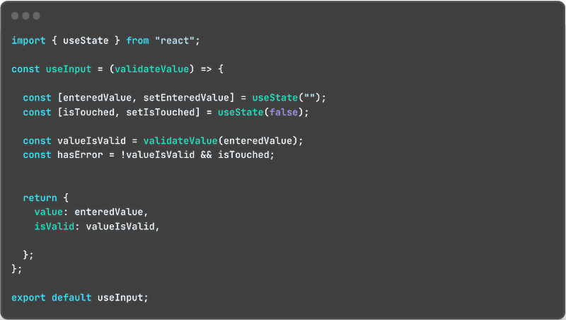 How To Create a Custom Hook to Handle Inputs in React