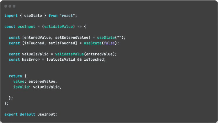 How To Create a Custom Hook to Handle Inputs in React